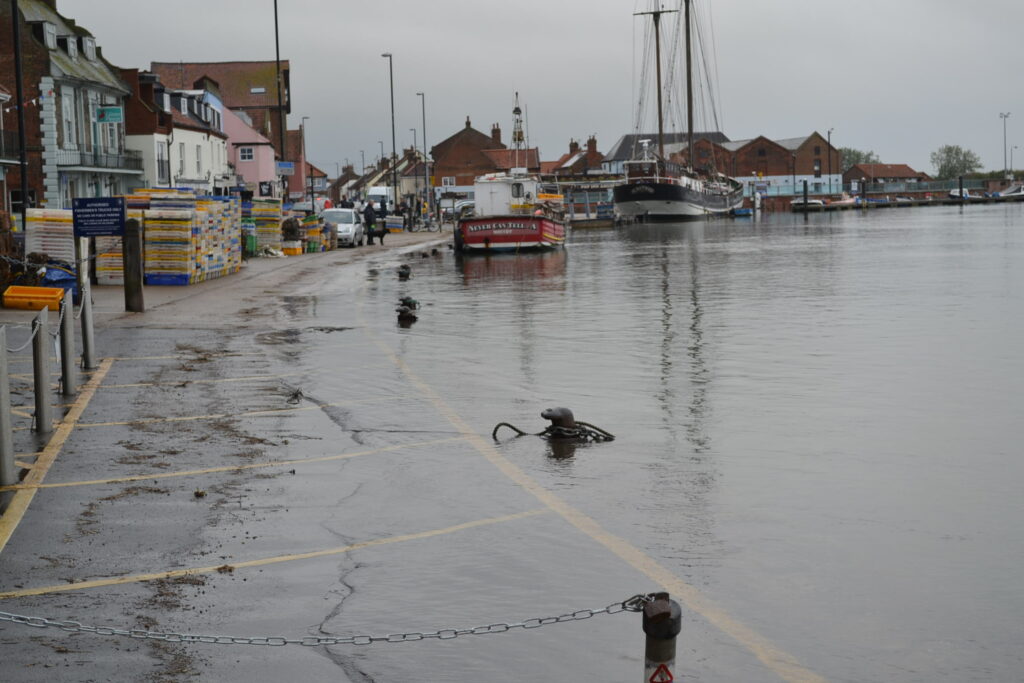 Wells Quay High Tide